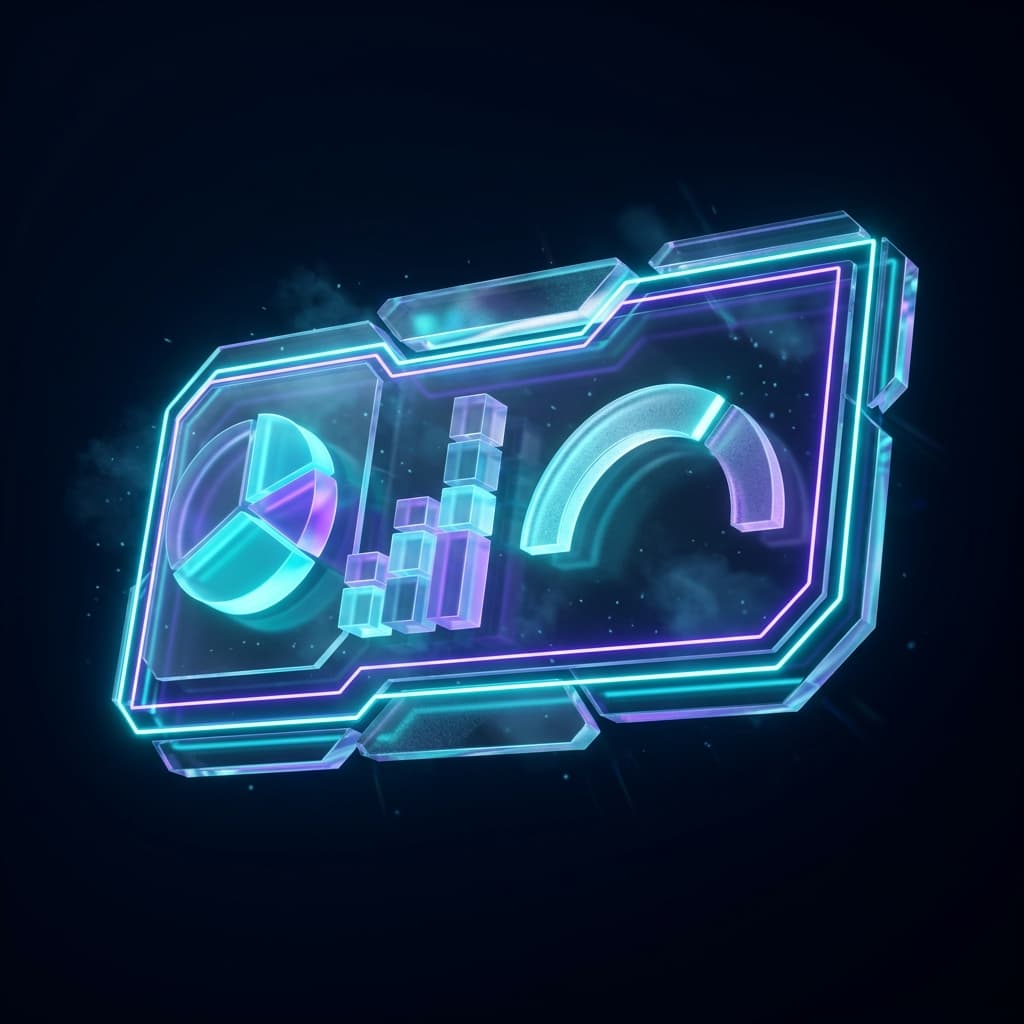 Illustration 3D — Audit de maturité numérique pour PME au Québec - sachez exactement où vous en êtes